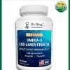 Dr.Berg Omega-3 Cod Liver Fish Oil Wild Caught - 60 softgels