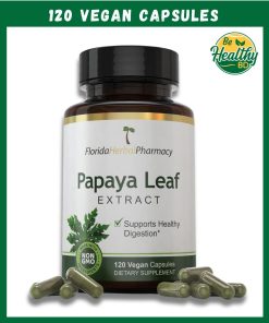 Florida Herbal Pharmacy Papaya Leaf Extract - 120 vegan capsules