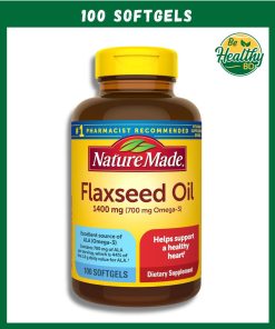 Nature Made Flaxseed Oil 1,400 mg (700 mg Omega-3) - 100 softgels