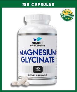 Simpli Supplements Magnesium Glycinate - 180 capsules