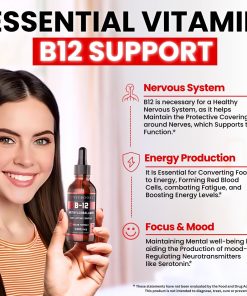 Vitboost B-12 Methylcobalmin (5,000 mcg) Extra Strength Energy Booster - 60 ml