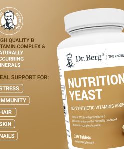 Dr.Berg Nutritional Yeast - 270 tablets