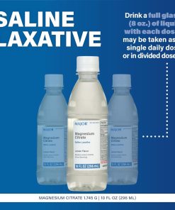 Major Magnesium Citrate Saline Laxative Lemon Flavor - 296 ml
