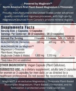 Kappa Nutrition Magnesium L-Threonate Advanced Complex - 60 capsules