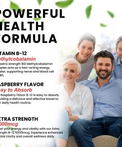 Vitboost B-12 Methylcobalmin (5,000 mcg) Extra Strength Energy Booster - 60 ml