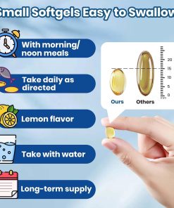 Arofum Omega-3 EPA (1,285 mg) DHA (965 mg) Triple Strength - 300 softgels