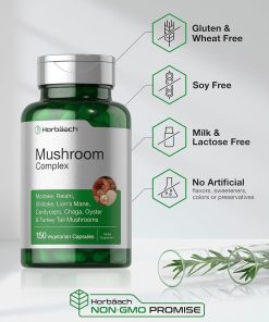 Horbaach Mushroom Complex - 150 vegetarian capsules