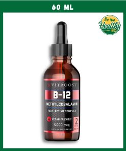 Vitboost B-12 Methylcobalmin (5,000 mcg) Extra Strength Energy Booster - 60 ml
