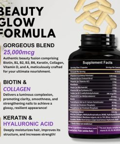 Vitboost Biotin Collagen & Keratin (25,000 mcg) - 60 capsules