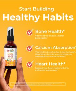 Mary Ruth's Vitamin D3 + K2 Vegan Liquid Spray - 30 ml