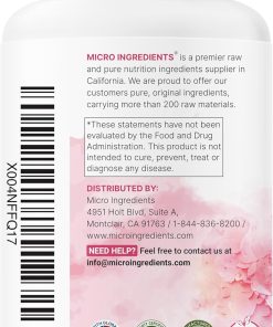 Micro Ingredients Myo & D-Chiro Inositol (2,050 mg) - 240 vegetarian capsules