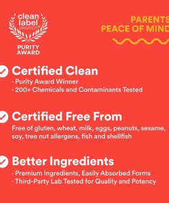 Smarty Pants Kids Plus Multi & Omegas - 100 gummies