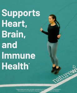 Nature Wise Omega-3 (1,000 mg) Plus Vitamin E - 60 softgels