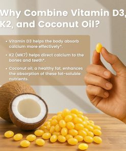Corefeel Vitamin D3 & K2 (10,000 IU - 200 mcg) - 300 softgels