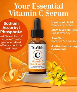 TruSkin Vitamin C Facial Serum With Vitamin E - 60 ml