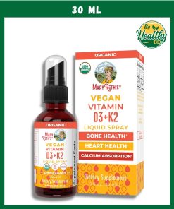 Mary Ruth's Vitamin D3 + K2 Vegan Liquid Spray - 30 ml