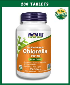 Now Chlorella (500 mg) - 200 tablets