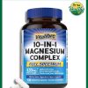 Vitalibre Magnesium Complex 10-in-1 Full Spectrum (420 mg) - 120 vegetarian capsules