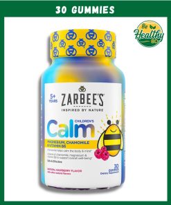 Zarbee's Children’s Calm Magnesium, Chamomile & Vitamin B6 - 30 gummies
