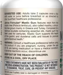 Jarrow Formulas Mastic Gum (1,000 mg) Vegan - 60 veggie capsules