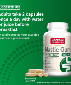 Jarrow Formulas Mastic Gum (1,000 mg) Vegan - 60 veggie capsules