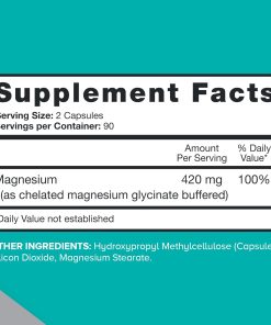 Qunol Magnesium (420 mg) Extra Strength - 180 capsules