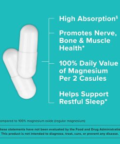 Qunol Magnesium (420 mg) Extra Strength - 180 capsules