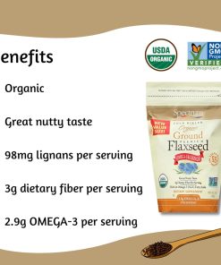 Spectrum Essentials Organic Ground Premium Flaxseed - 680 gram