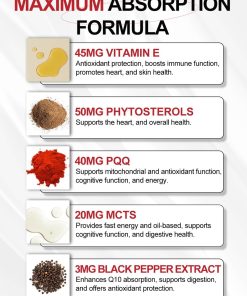Dr Foster Ubiquinol CoQ10 (600 mg) - 120 softgels