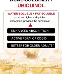 Dr Foster Ubiquinol CoQ10 (600 mg) - 120 softgels