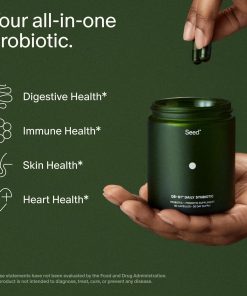 Seed Gut + Whole Bady Health DS-01 Daily Synbiotic 53.6 Billion AFU - 60 capsules