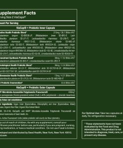 Seed Gut + Whole Bady Health DS-01 Daily Synbiotic 53.6 Billion AFU - 60 capsules