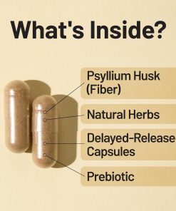 Nature Wise Fiber Cleanse Total Colon Care - 60 vegan capsules