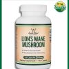Double Wood Lion's Mane Mushroom (500 mg) - 120 capsules