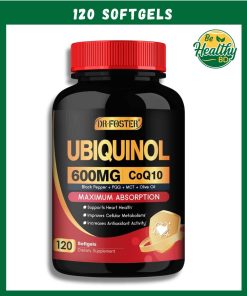 Dr Foster Ubiquinol CoQ10 (600 mg) - 120 softgels