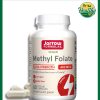 Jarrow Formulas Methyl Folate (400 mcg) Extra Strength Vegan - 60 veggie capsules