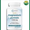 Micro Ingredients Magnesium Glycinate (1,000 mg) - 300 capsules