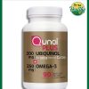Qunol Plus Ubiquinol Active CoQ10 (200 mg) + Omega-3 (250 mg) - 90 softgels