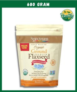 Spectrum Essentials Organic Ground Premium Flaxseed - 680 gram