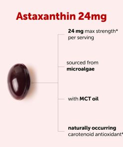 Micro Ingredients Astaxanthin (24 mg) - 60 softgels
