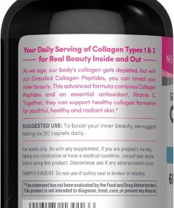 Neocell Collagen Peptides + Vitamin C (6,000 mg) Grassfed - 360 caplets