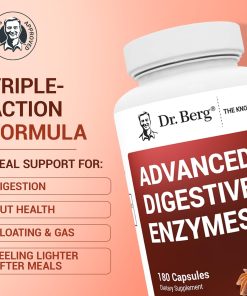Dr.Berg Advanced Digestive Enzymes - 180 capsules