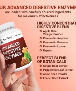 Dr.Berg Advanced Digestive Enzymes - 180 capsules