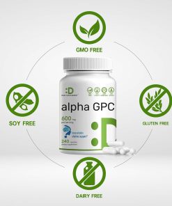 Deal Alpha GPC (600 mg) - 240 capsules