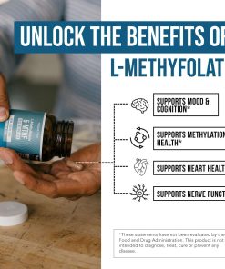 Triquetra L-Methylfolate 5-MTHF Plus Methyle B12 (15 mg) - 60 capsules
