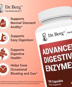 Dr.Berg Advanced Digestive Enzymes - 180 capsules