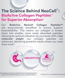 Neocell Collagen Peptides + Vitamin C (6,000 mg) Grassfed - 360 caplets