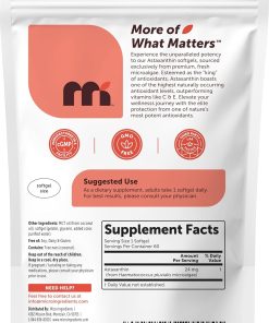 Micro Ingredients Astaxanthin (24 mg) - 60 softgels
