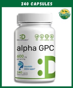 Deal Alpha GPC (600 mg) - 240 capsules
