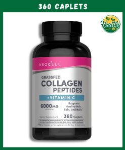 Neocell Collagen Peptides + Vitamin C (6,000 mg) Grassfed - 360 caplets